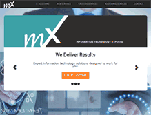 Tablet Screenshot of millenix.com
